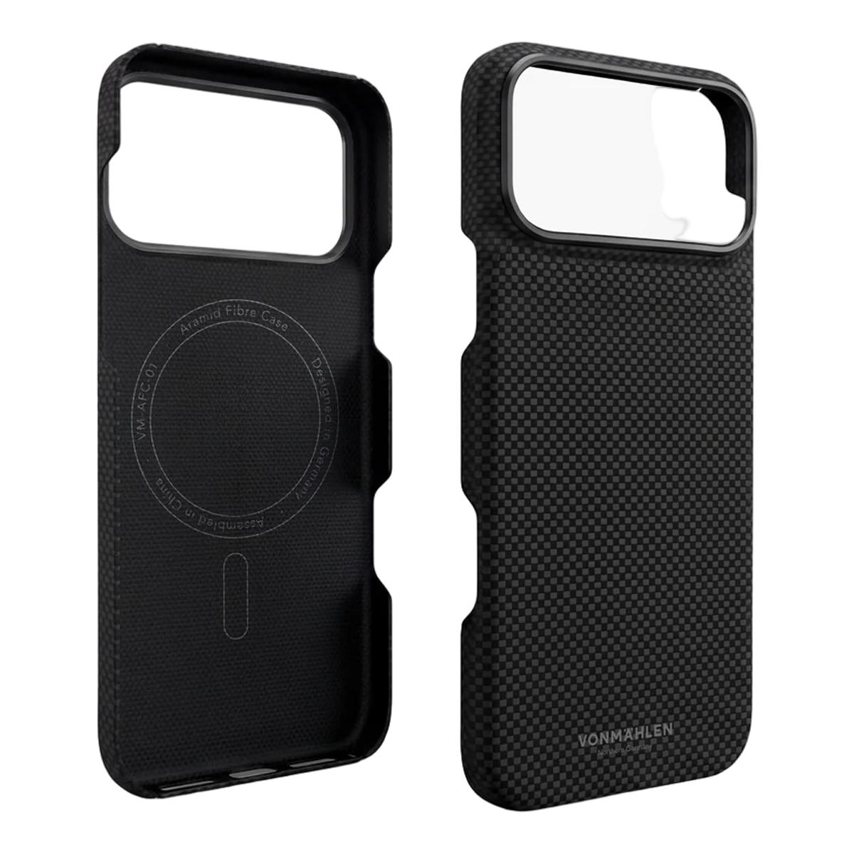 Capa Aramid Fibre Vonmählen para iPhone 18 Pro/ 17 Pro 3
