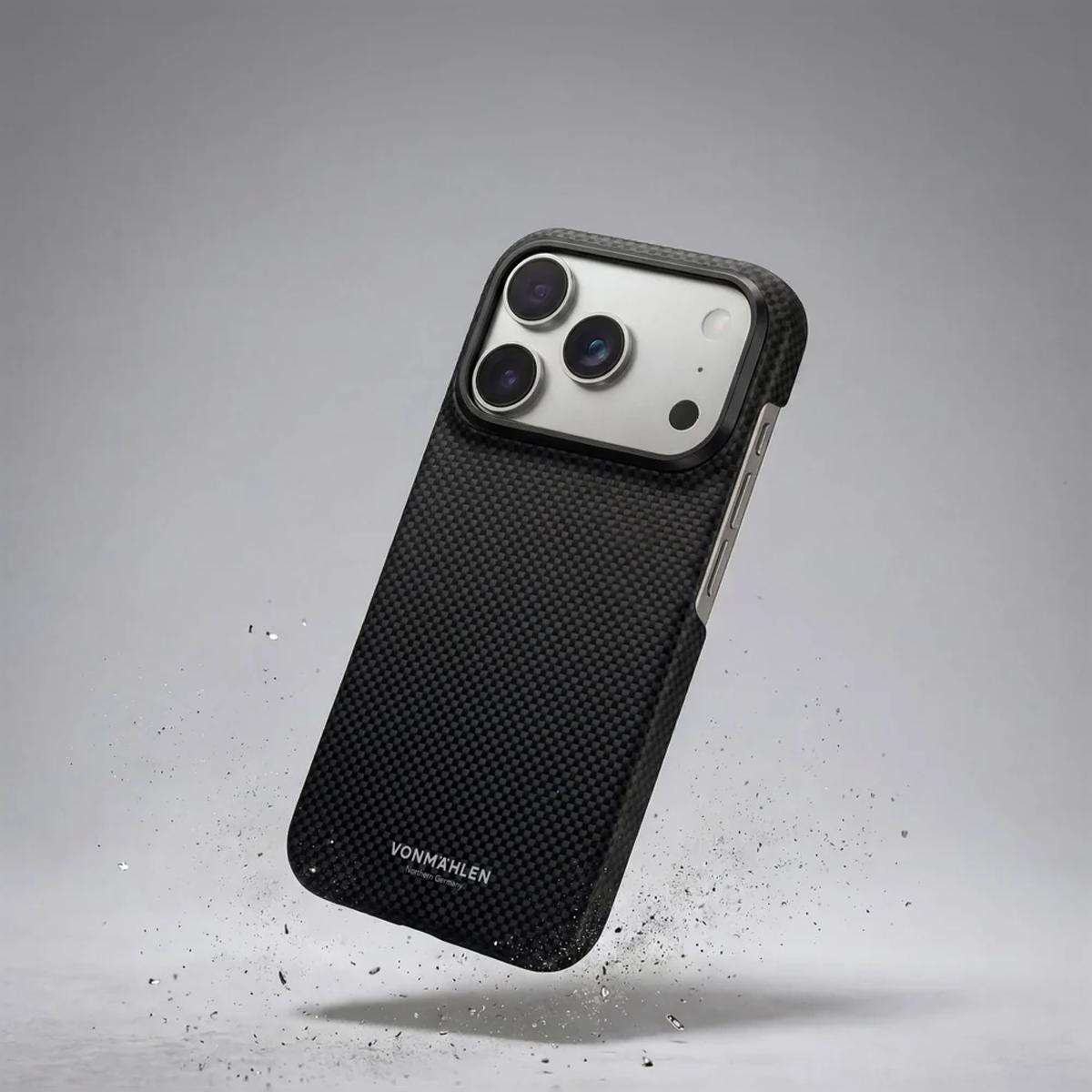 Capa Aramid Fibre Vonmählen para iPhone 18 Pro Max/ 17 Pro Max 4
