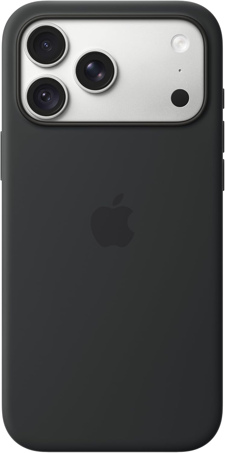 Capa de Silicone Apple com MagSafe para o iPhone 18 Pro Max Preto-4
