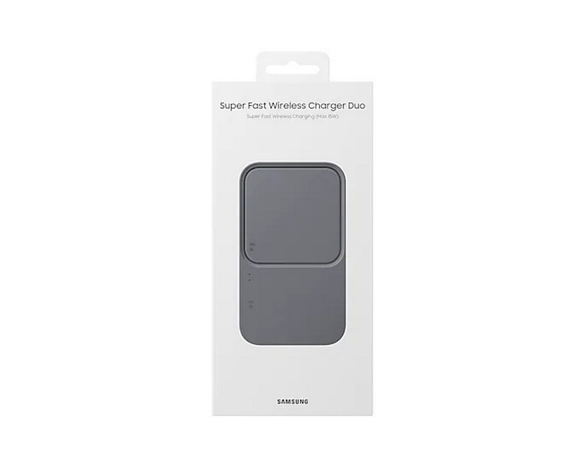 Base de Carga Samsung Sem Fios Duo 15W - Preto Preto-6