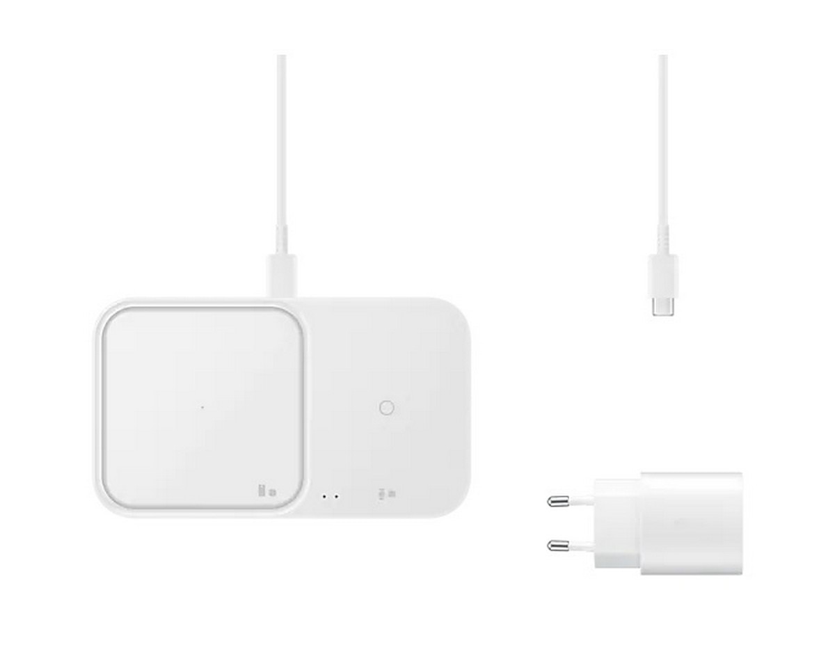 Base de Carga Samsung Sem Fios Duo 15W - Branco Branco-5