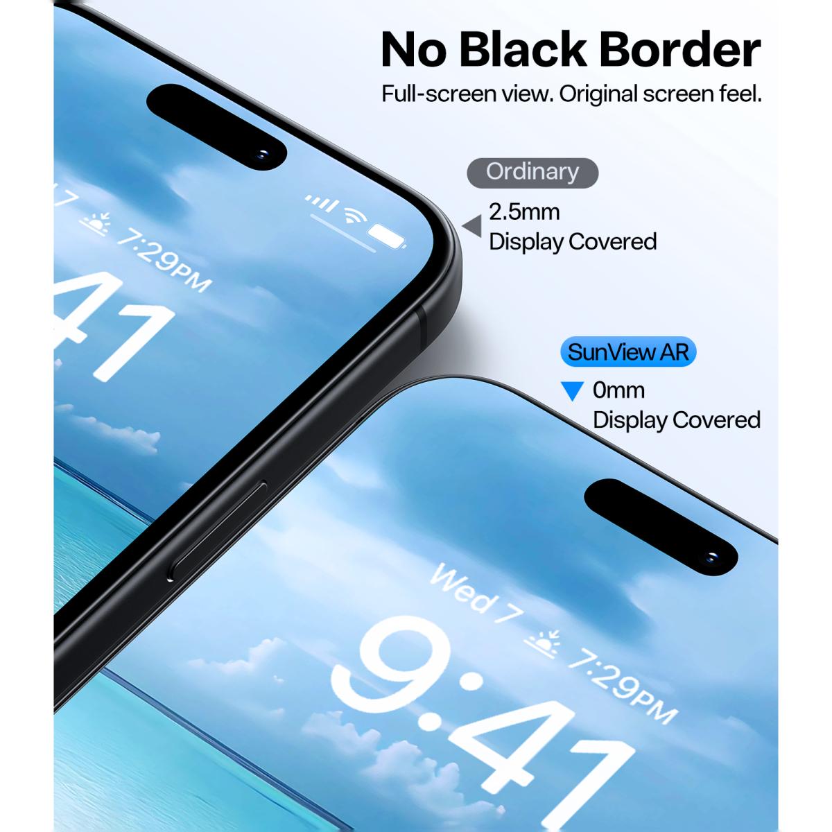 Película Torras SunView AR para iPhone 18 Pro 10