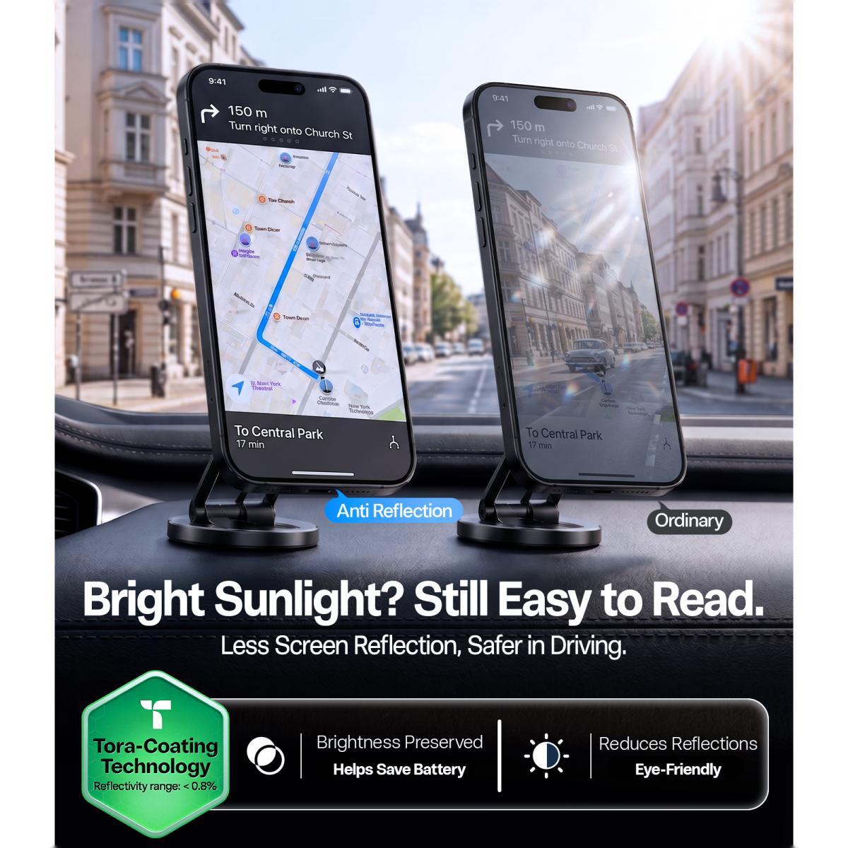 Película Torras SunView AR para iPhone 18 Pro Max 5