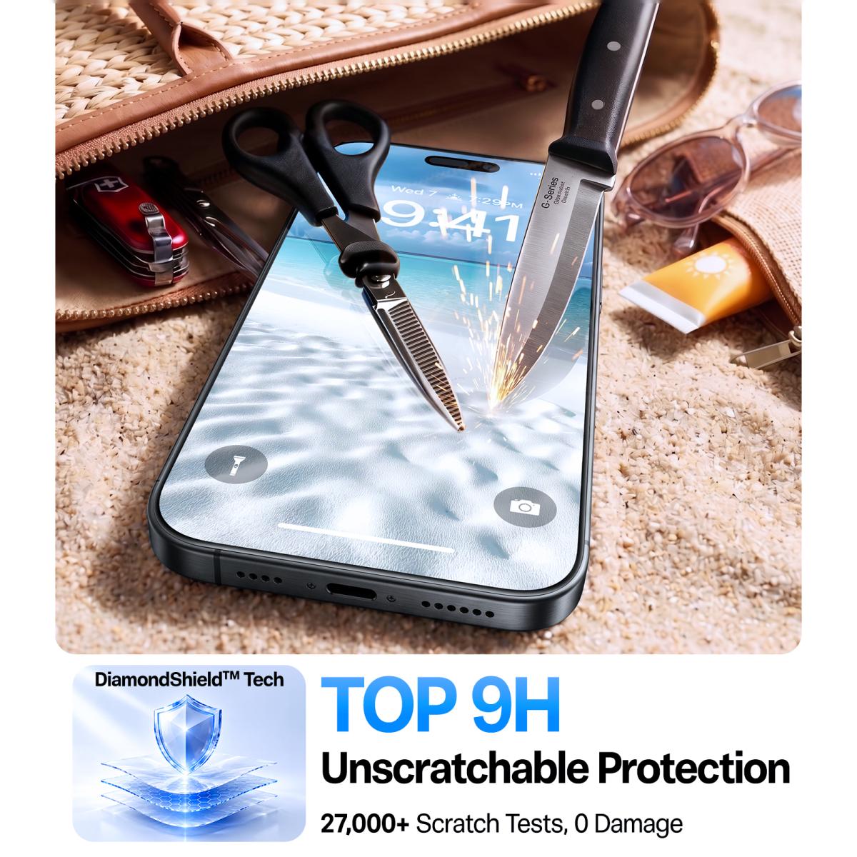 Película Torras SunView AR para iPhone 18 Pro Max 8