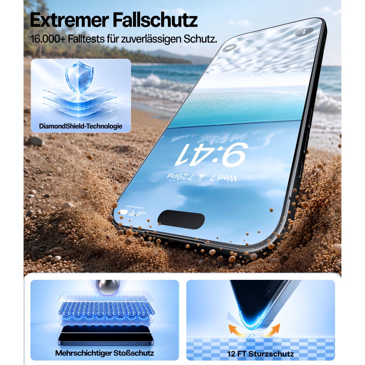Película Torras SunView AR para iPhone 18 Pro Max 12