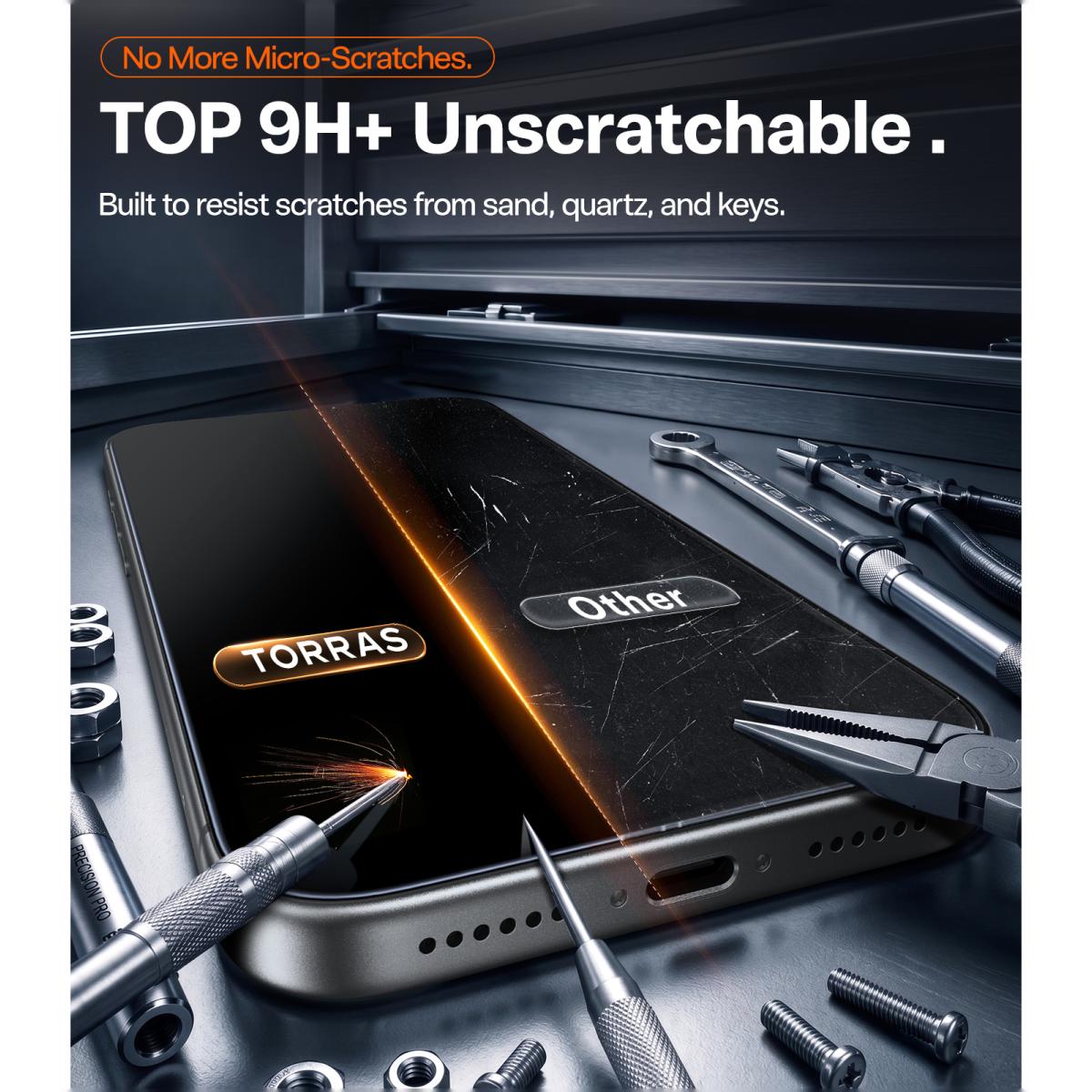 Película Torras HD Shield para iPhone 18 Pro Max 3