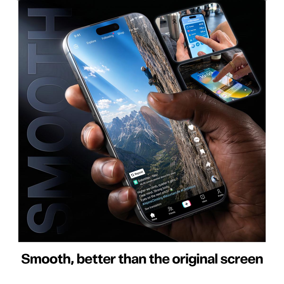 Película Torras HD Shield para iPhone 18 Pro Max 10