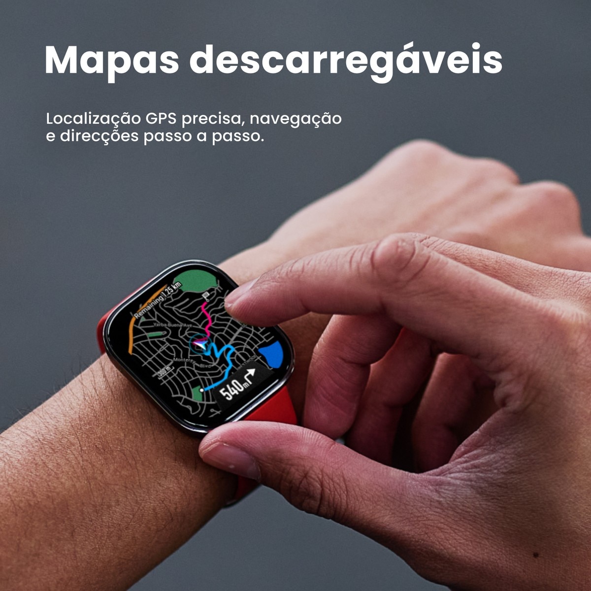 Smartwatch Amazfit Bip 6 - Pedra Pedra-8