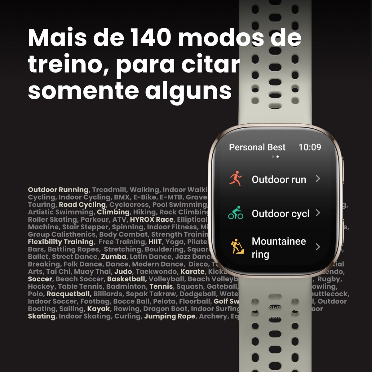 Smartwatch Amazfit Bip 6 - Pedra Pedra-9