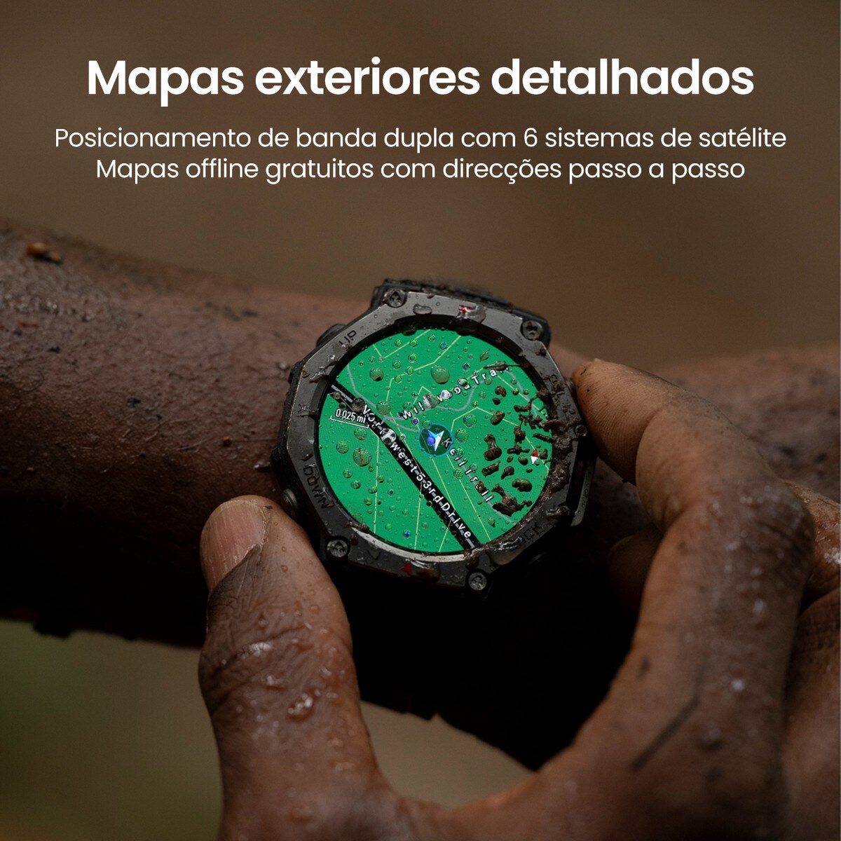 Smartwatch Amazfit T-Rex 3 - Lava Lava-5