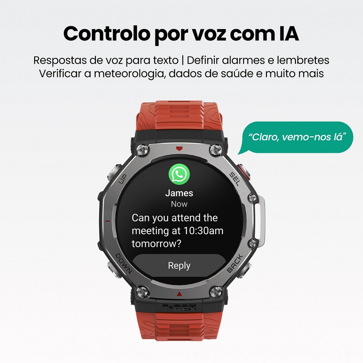 Smartwatch Amazfit T-Rex 3 - Lava Lava-6
