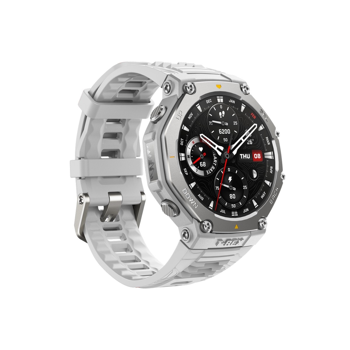 Smartwatch Amazfit T-Rex 3 - Cinza Claro Cinzento-claro-4
