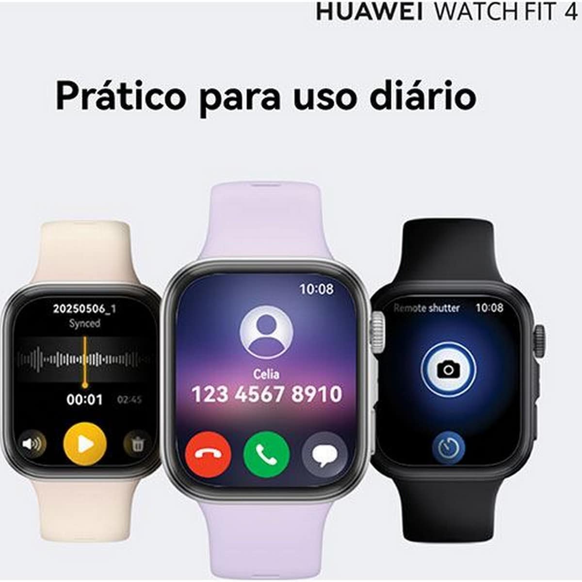 Smartwatch Huawei Watch Fit 4 - Preto Preto-6