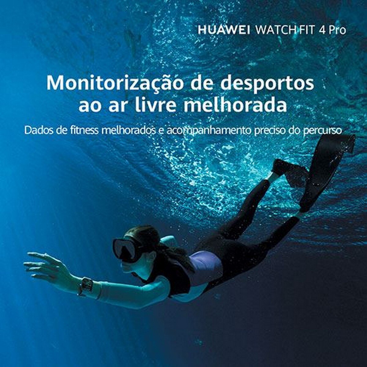 Smartwatch Huawei Watch Fit 4 Pro - Preto Preto-8