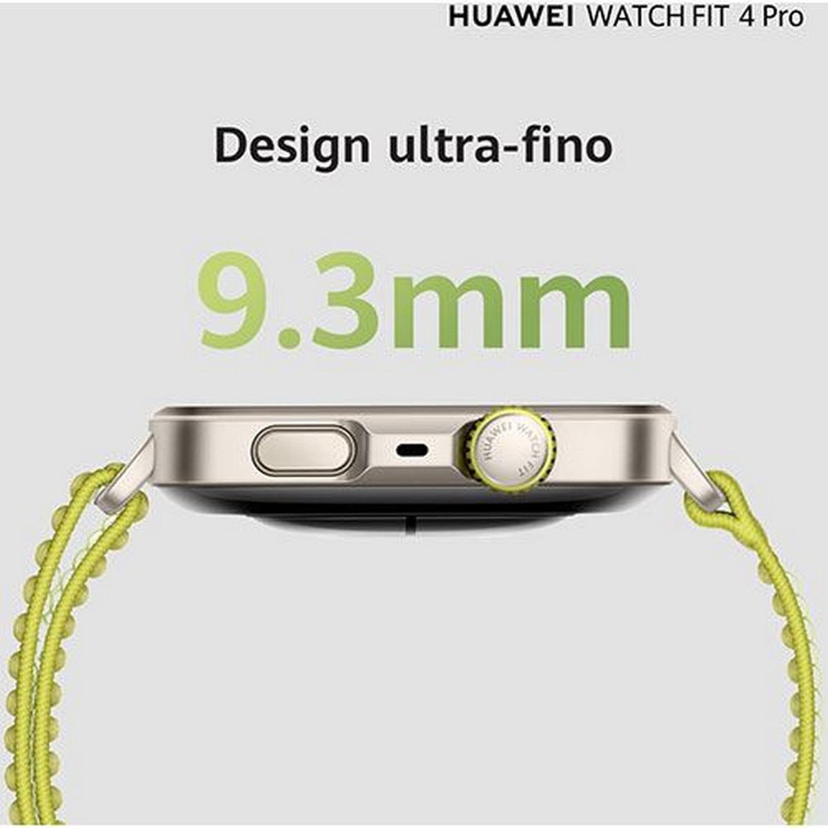 Smartwatch Huawei Watch Fit 4 Pro - Verde e Titânio Titânio-6