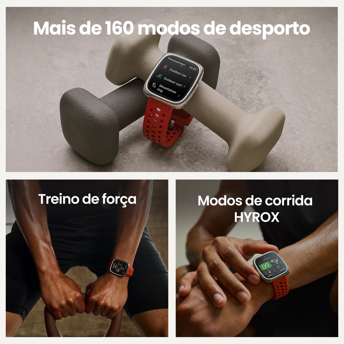 Smartwatch Amazfit Active 2 Square - Preto Preto-10