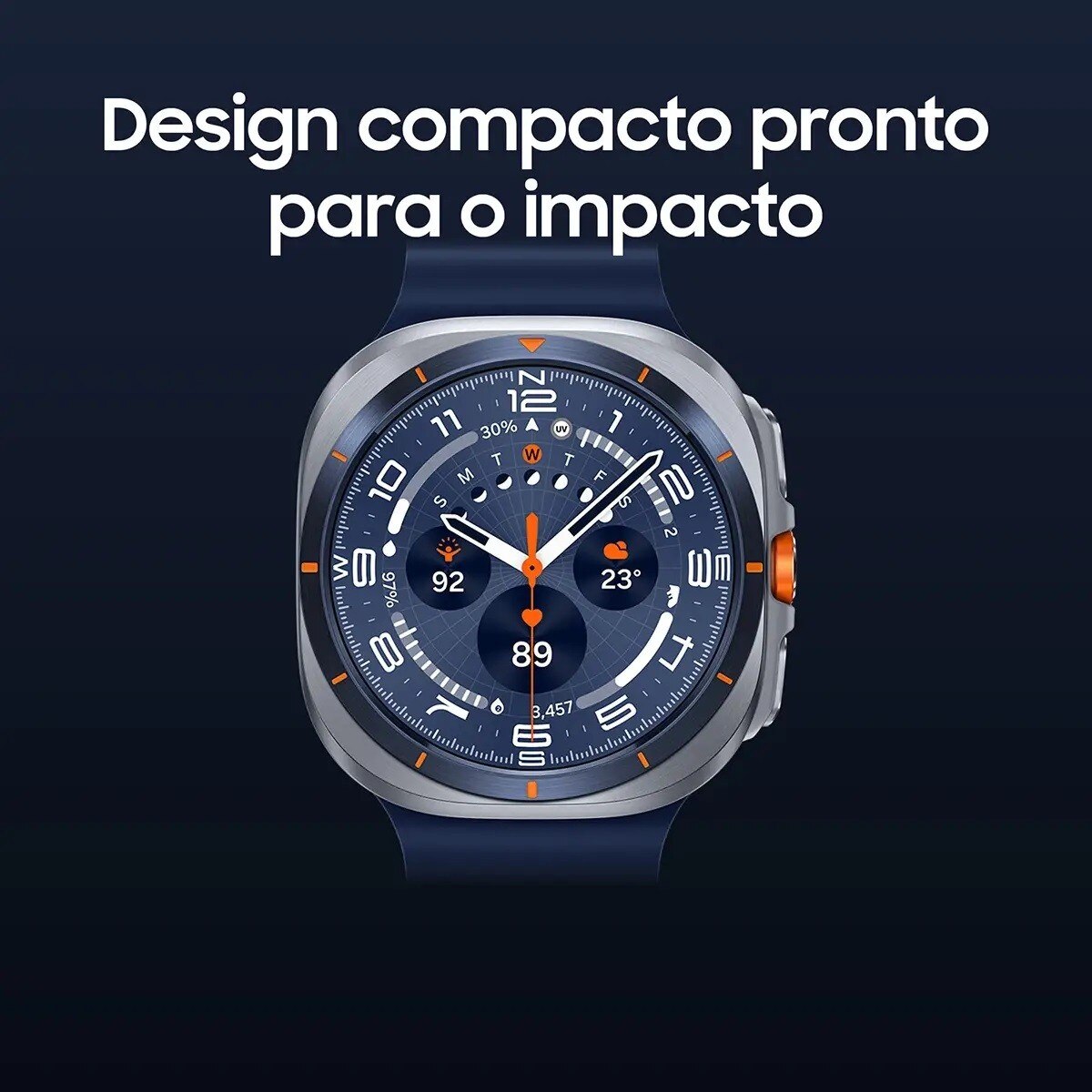 Smartwatch Samsung Galaxy Watch Ultra 2025 LTE 47mm - Cinzento Titânio Cinzento Titânio-7