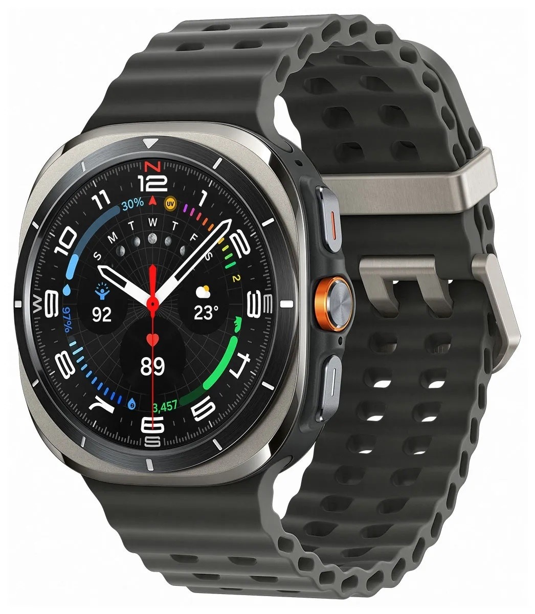 Imagem 0 de Smartwatch Samsung Galaxy Watch Ultra 2025 LTE 47mm - Prateado Titânio