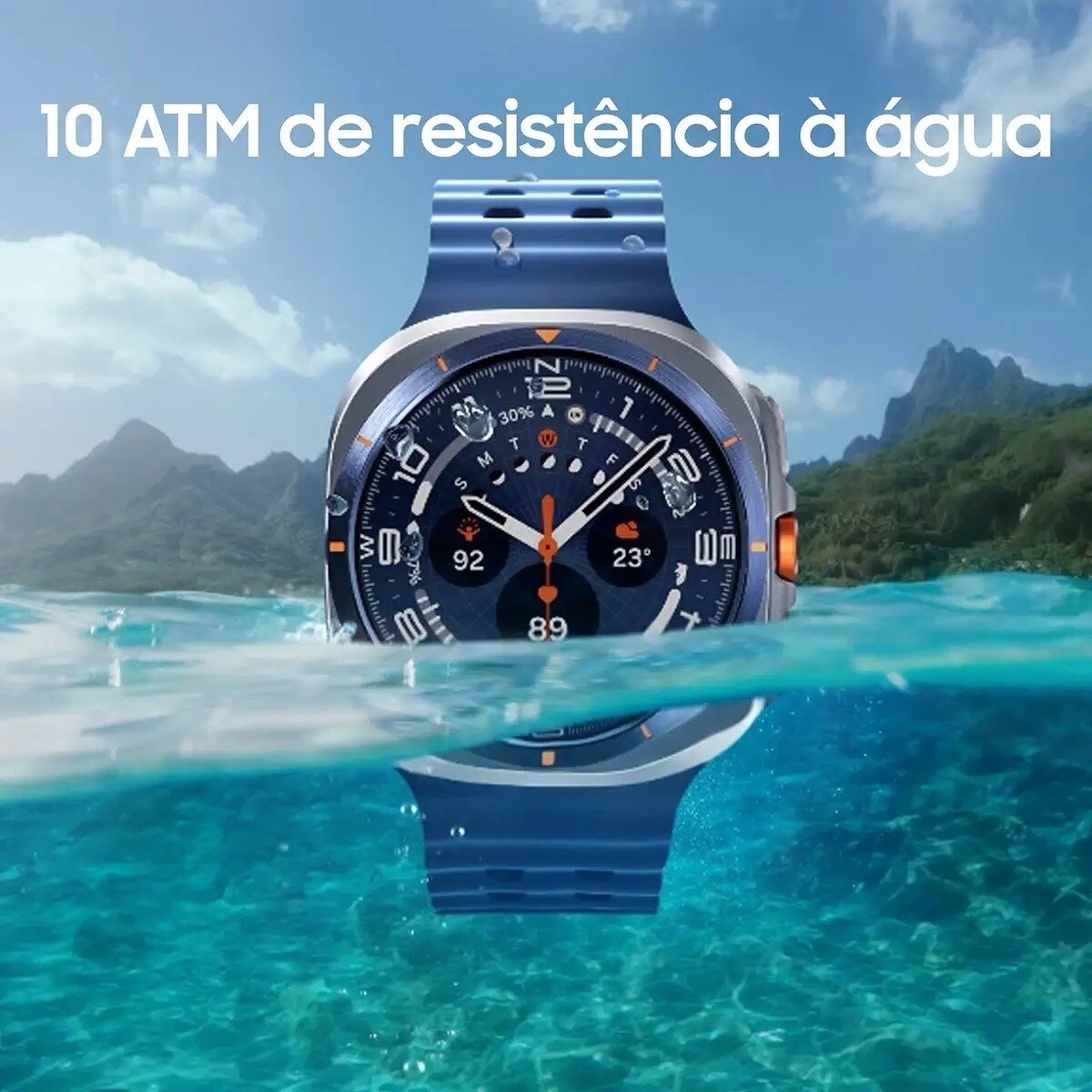 Smartwatch Samsung Galaxy Watch Ultra 2025 LTE 47mm - Prateado Titânio Prateado-5