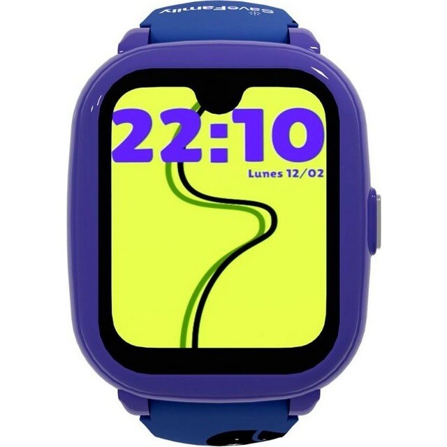 Smartwatch Savefamily Iconic Plus 2 Swatch Crianças Silic E - Azul - Gamer Azul Gamer-2