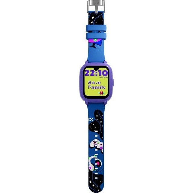 Smartwatch Savefamily Iconic Plus 2 Swatch Crianças Silic E - Azul - Gamer Azul Gamer-5