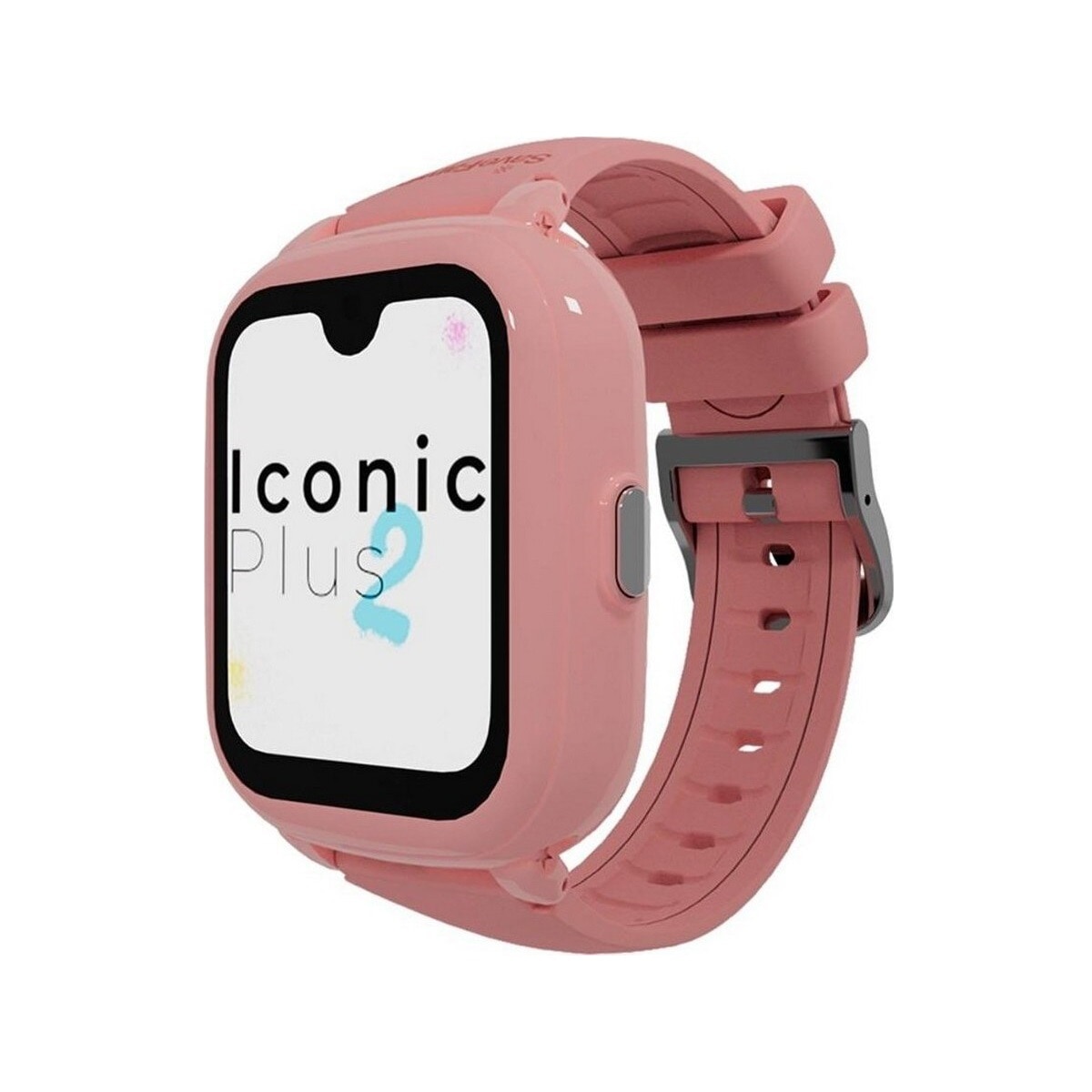 Smartwatch Savefamily Iconic Plus 2 Swatch Crianças Silic L - Rosa - Candy Rosa-1
