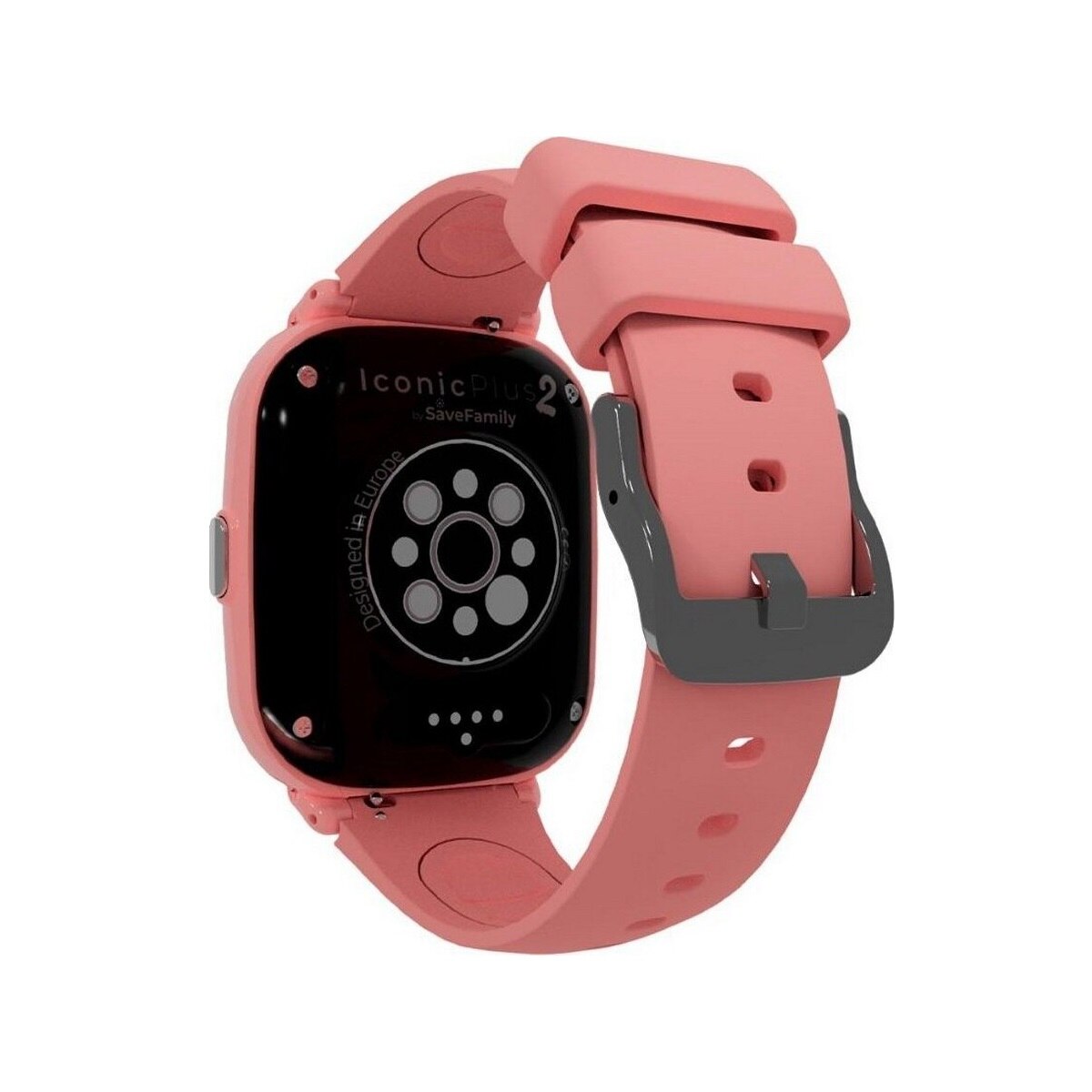 Smartwatch Savefamily Iconic Plus 2 Swatch Crianças Silic L - Rosa - Candy Rosa-4