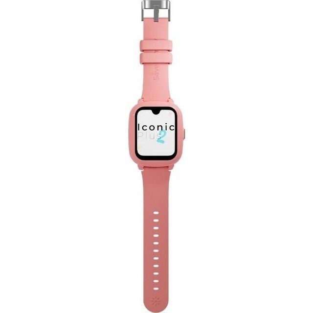 Smartwatch Savefamily Iconic Plus 2 Swatch Crianças Silic L - Rosa - Candy Rosa-5