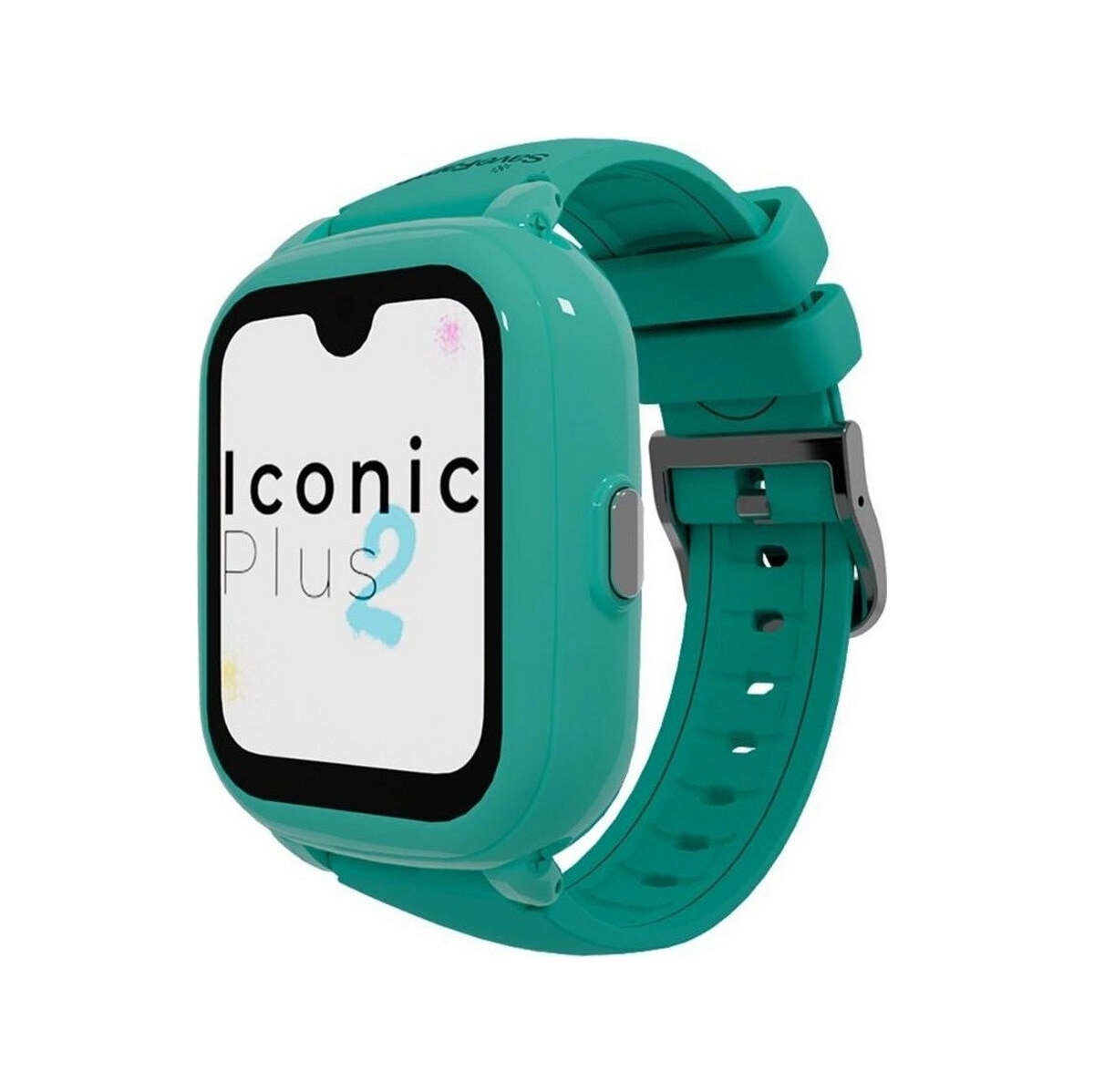 Smartwatch Savefamily Iconic Plus 2 Swatch Crianças Silic L - Verde - Mint Verde Mint-1