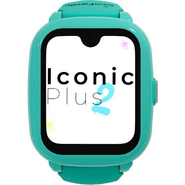 Smartwatch Savefamily Iconic Plus 2 Swatch Crianças Silic L - Verde - Mint Verde Mint-2