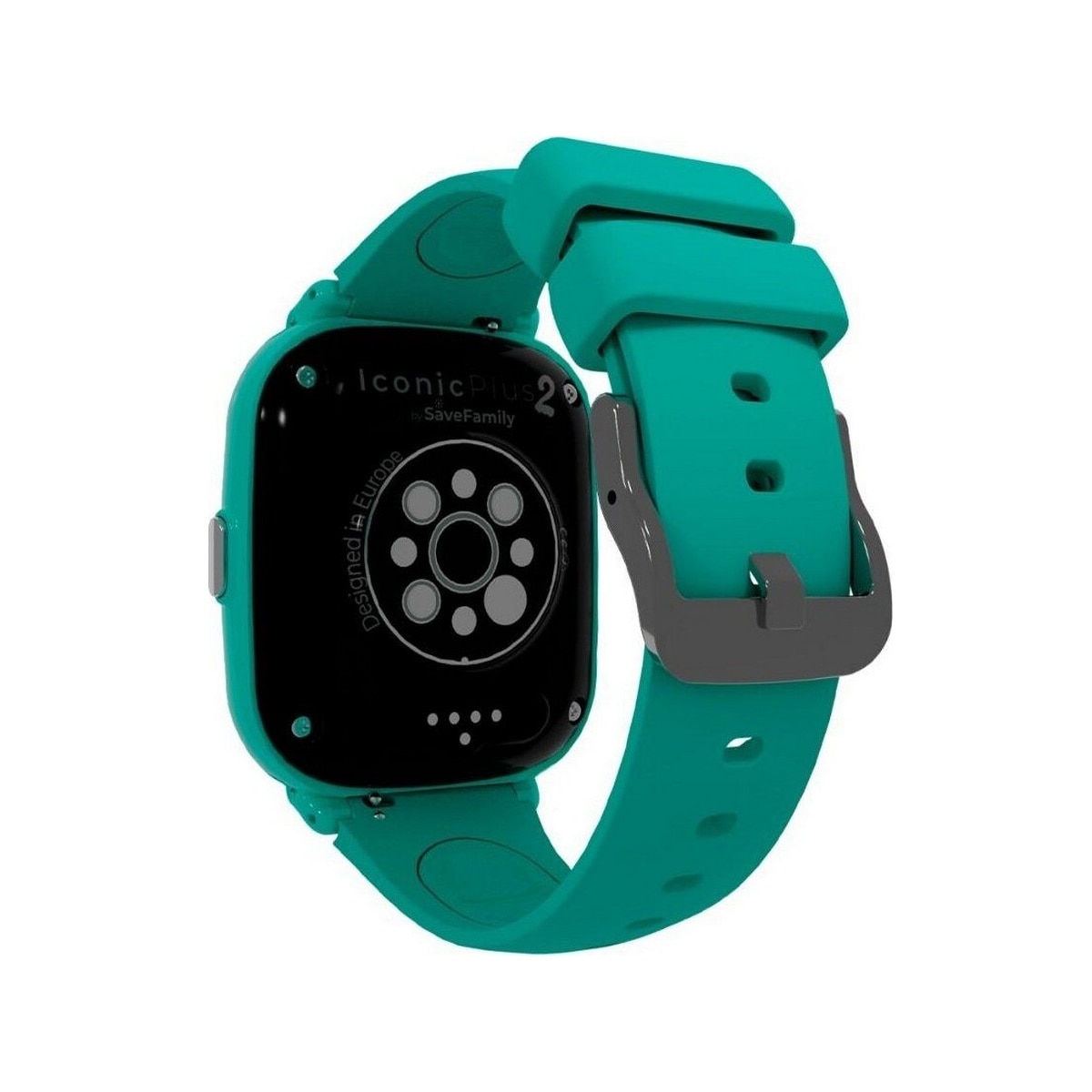 Smartwatch Savefamily Iconic Plus 2 Swatch Crianças Silic L - Verde - Mint Verde Mint-4