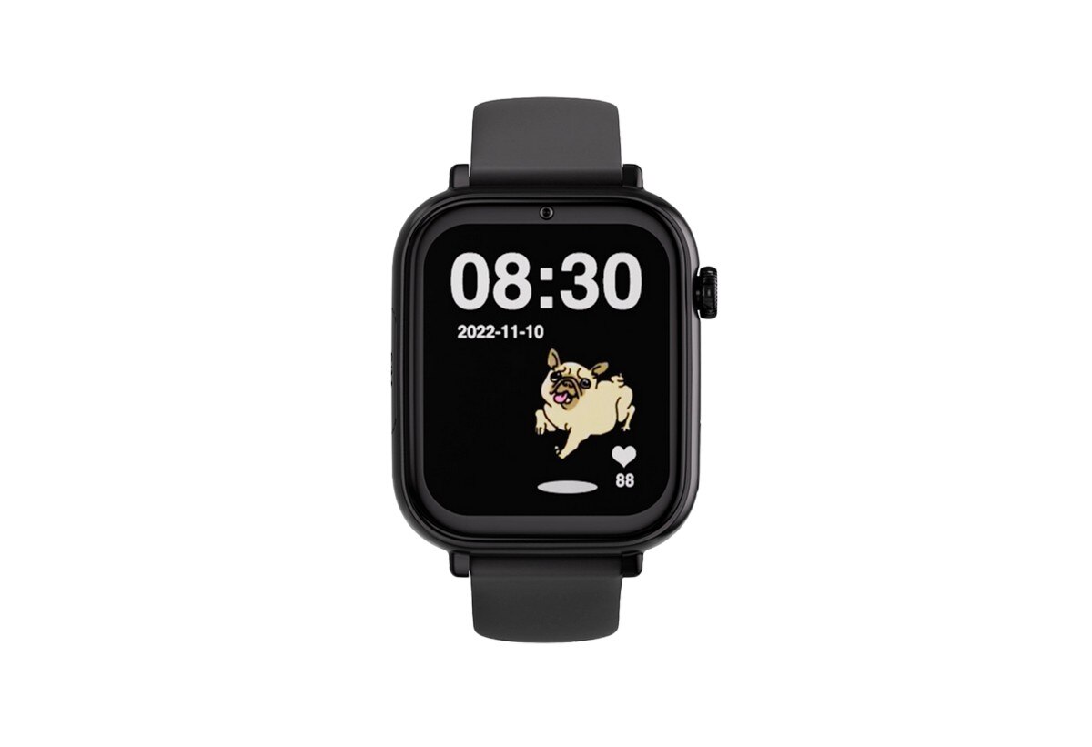 Relógio para Crianças SaveWatch Plus SaveFamily com GPS e Chamada - Aro Preto - Bracelete Silicone Preto Preto-2