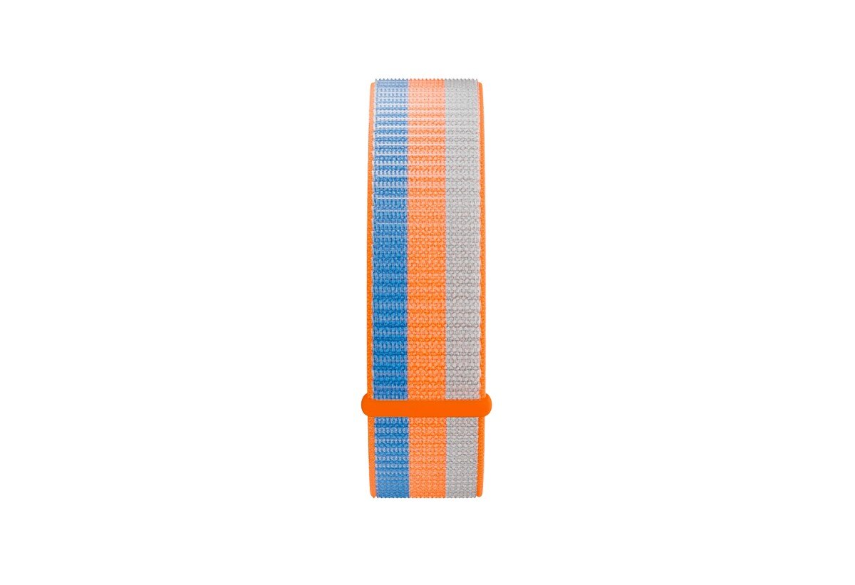 Relógio para Crianças SaveWatch Plus SaveFamily com GPS e Chamada - Aro Preto - Bracelete Tecido Acid Orange Preto-4