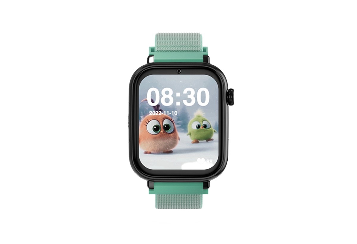 Relógio para Crianças SaveWatch Plus SaveFamily com GPS e Chamada - Aro Preto - Bracelete Tecido Ocean Preto-2