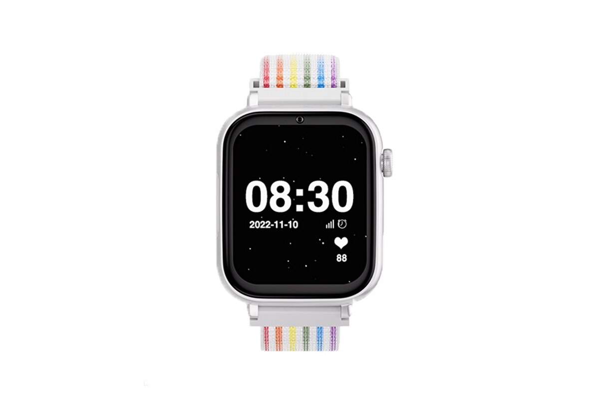 Relógio para Crianças SaveWatch Plus Savefamily com GPS e Chamada - Aro Branco - Bracelete Tecido Unicórnio Branco/Tecido Unicórnio-2