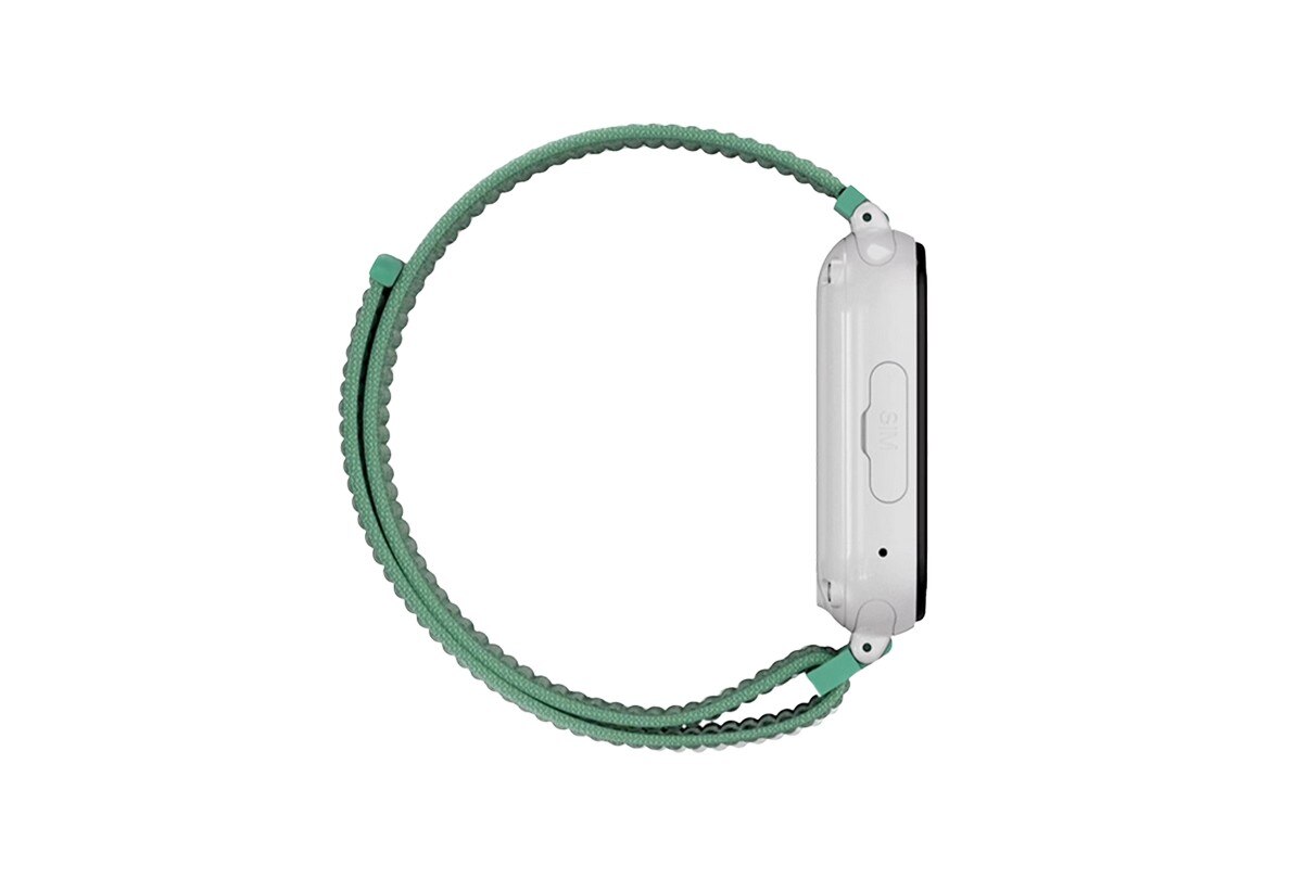Relógio para Crianças SaveWatch Plus Savefamily com GPS e Chamada - Aro Branco - Bracelete Tecido Ocean Branco/Tecido Ocean-3