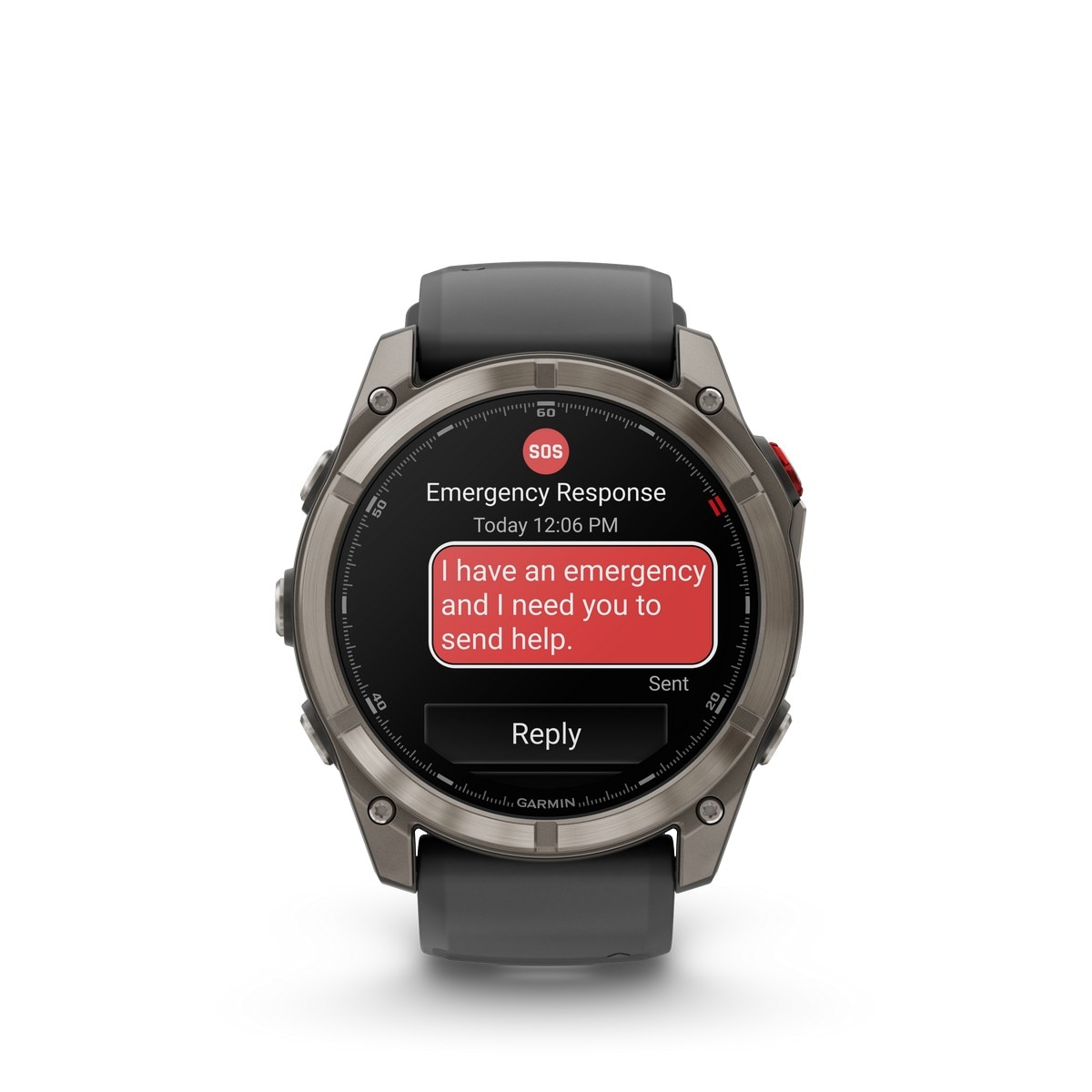 Smartwatch Garmin Fénix 8 Pro, 47 mm, Multidesporto Premium com GPS e Tecnologia Inreach Titânio Preto-2