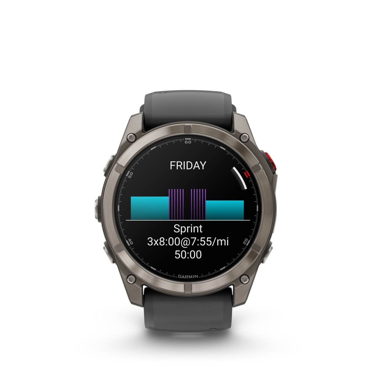 Smartwatch Garmin Fénix 8 Pro, 47 mm, Multidesporto Premium com GPS e Tecnologia Inreach Titânio Preto-5