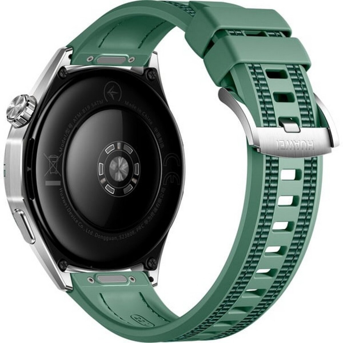 Smartwatch Huawei Watch GT6 de 46mm - Prateado com Bracelete Tecido Composto - Verde Green-5