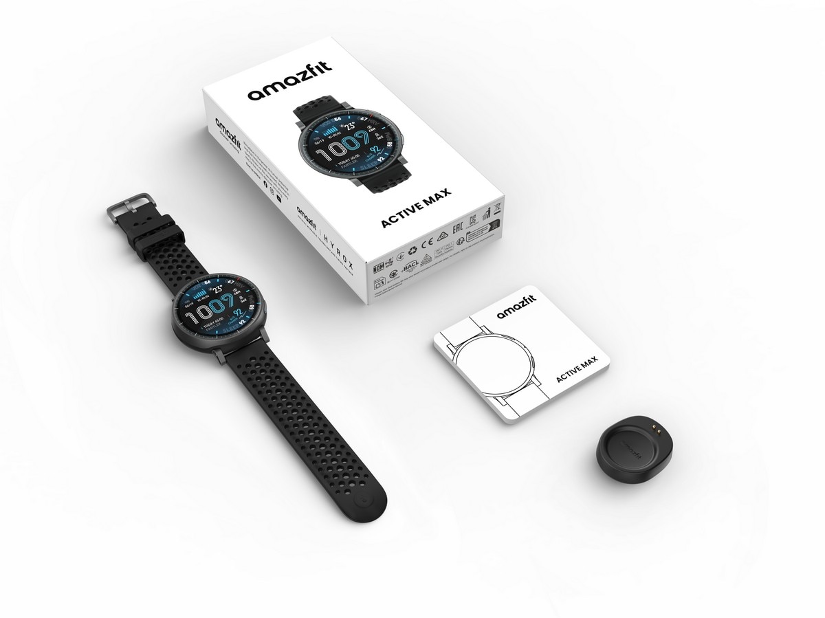 Smartwatch Amazfit Active Max Preto-4