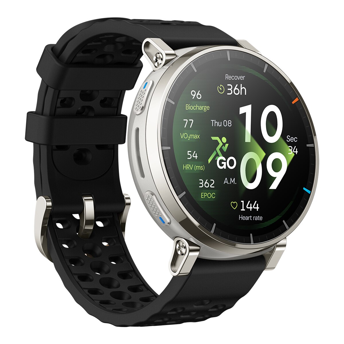 Smartwatch Amazfit Active 3 Premium - Prata Prata-1