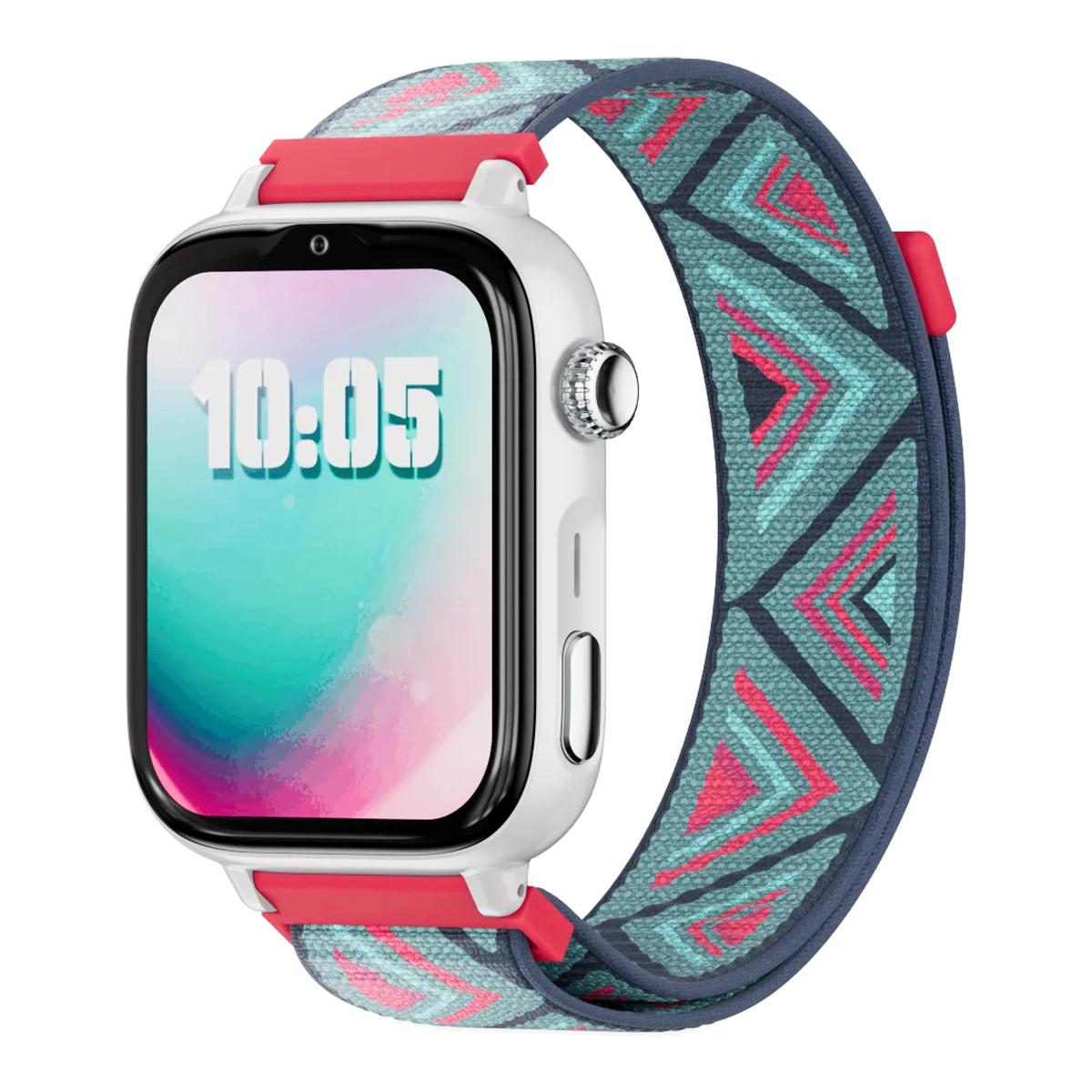 Imagem 0 de Relógio para Crianças SaveWatch Plus 2 Savefamily - Aro Branco - Bracelete Tecido Tribeca