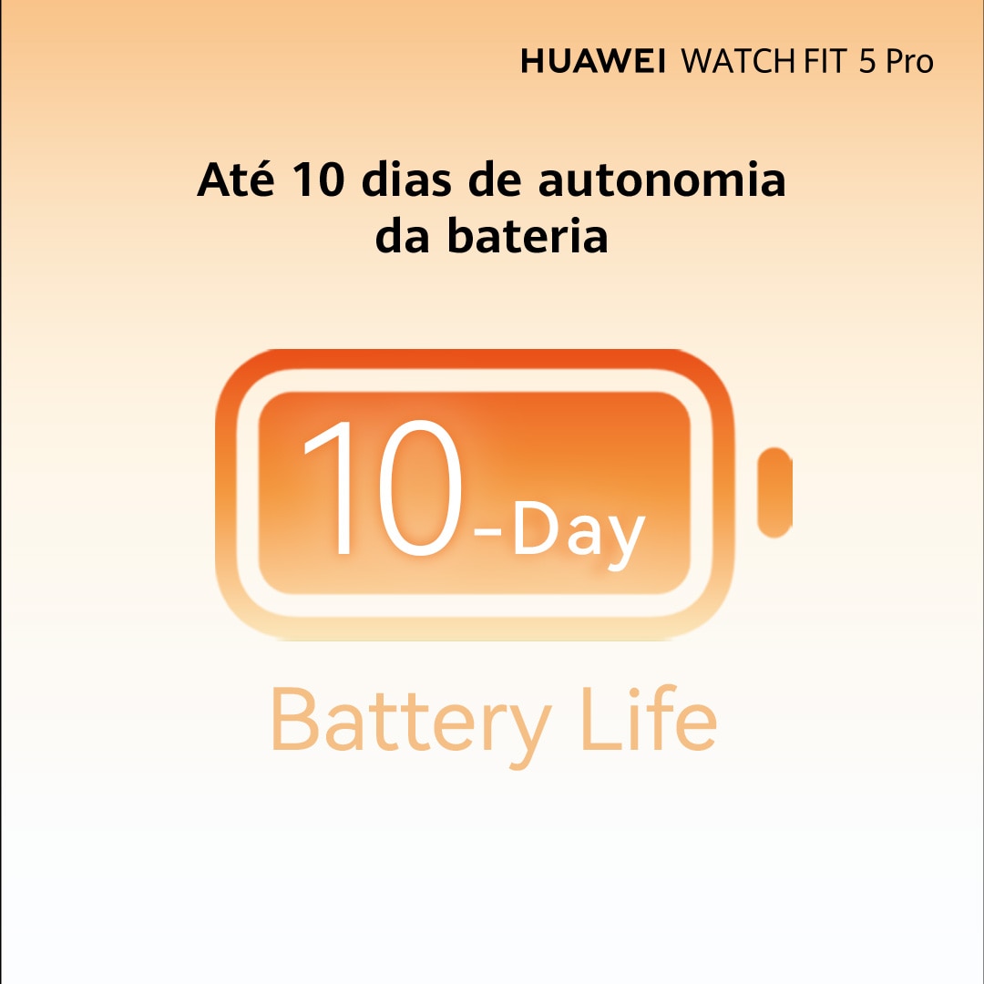 Smartwatch Huawei Watch Fit 5 Pro - Branco Branco-10