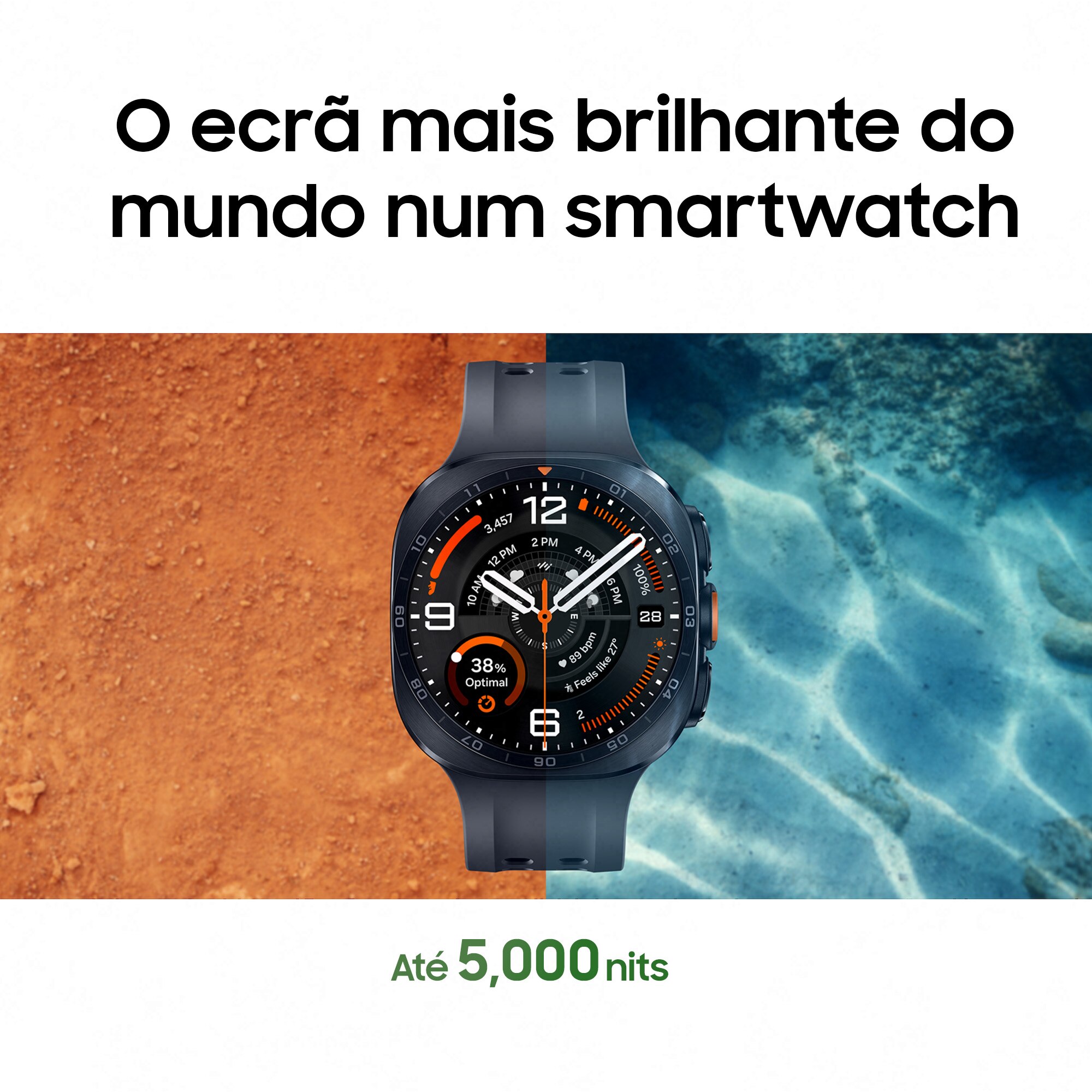 Smartwatch Samsung Galaxy Watch Ultra2 Cinzento Preto-5
