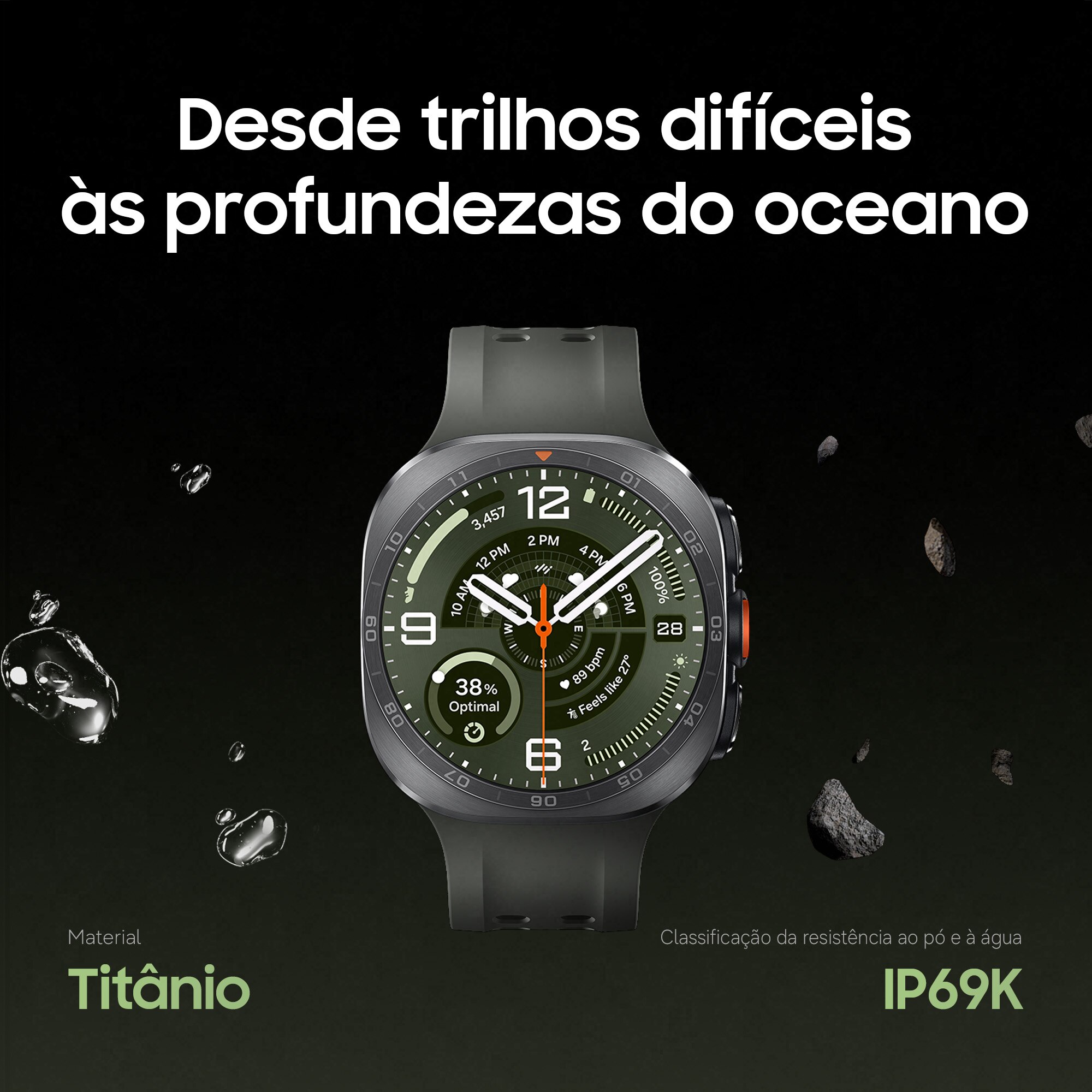 Smartwatch Samsung Galaxy Watch Ultra2 Cinzento Preto-6