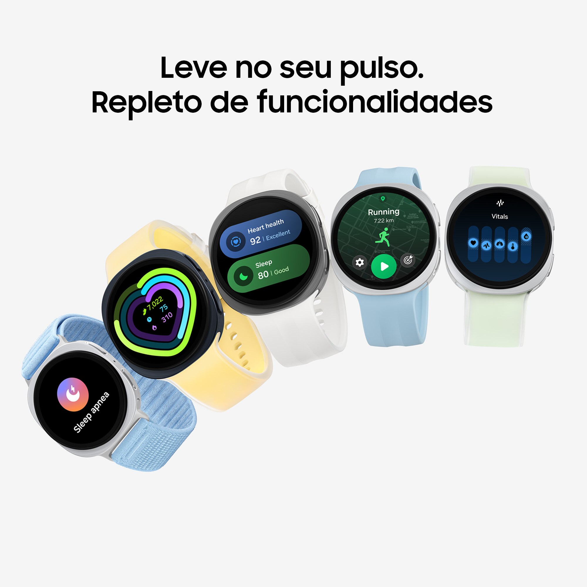 Smartwatch Samsung Galaxy Watch9 40mm Beje Creme-4