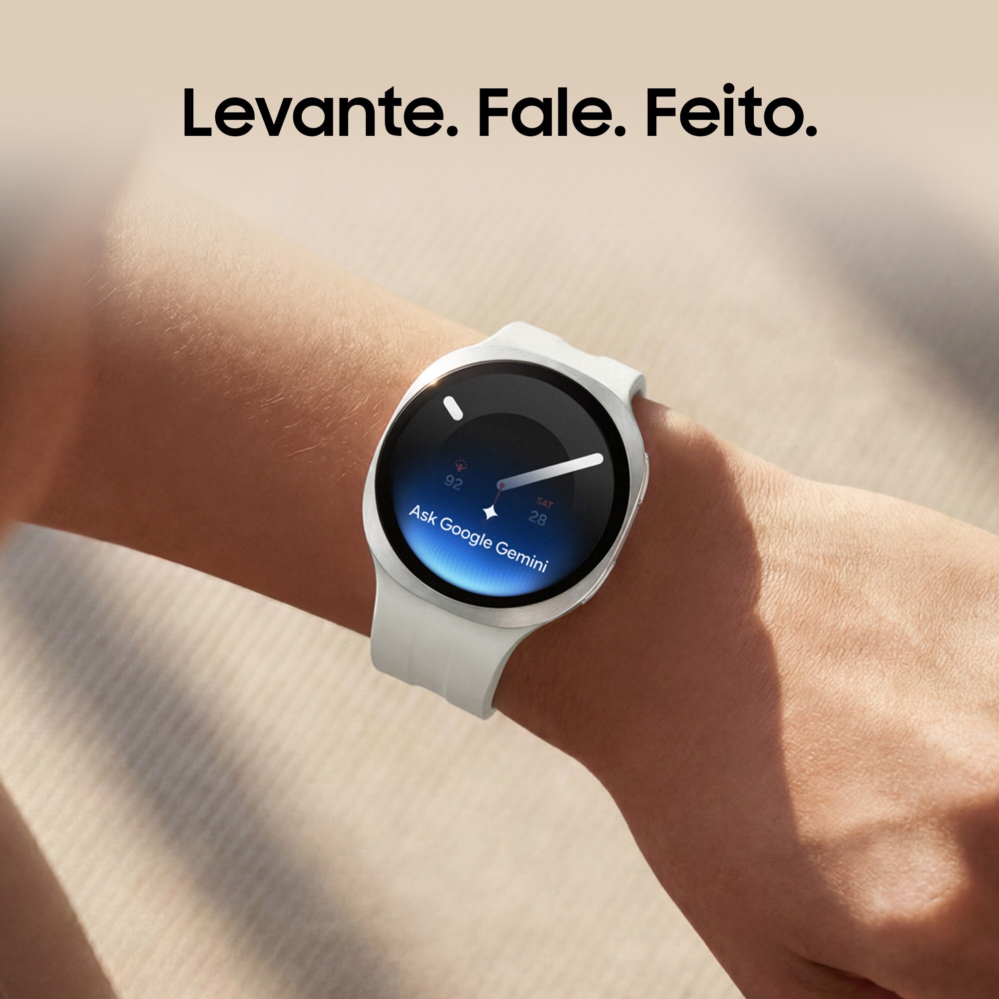 Smartwatch Samsung Galaxy Watch9 40mm Beje Creme-9
