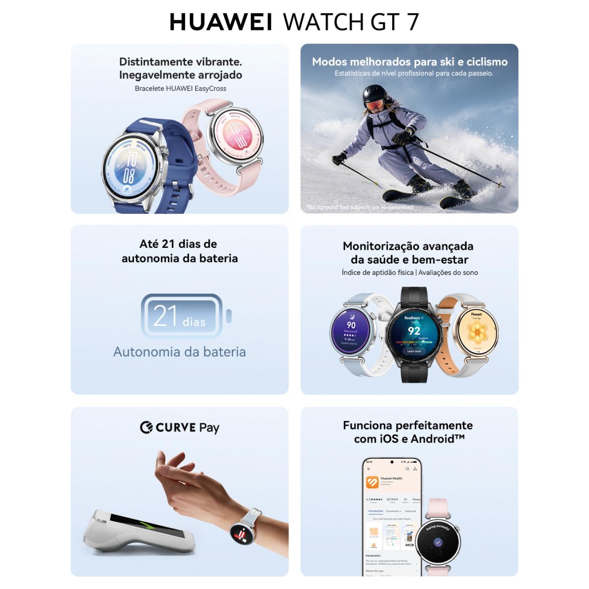 Smartwatch Huawei Watch GT 7 Rosa-8