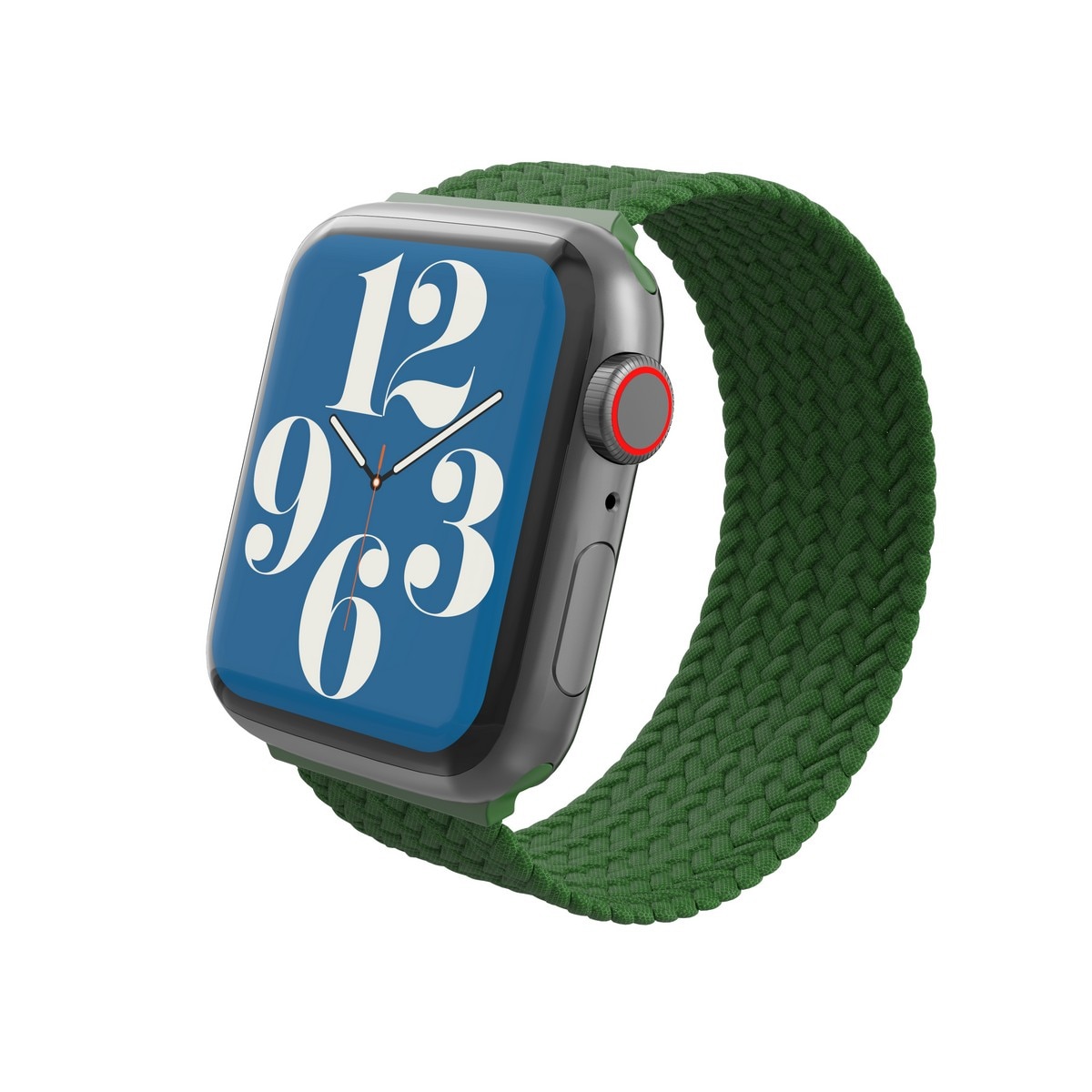 Bracelete Trançada para Apple Watch 41mm (Grande) - Forest Green 3