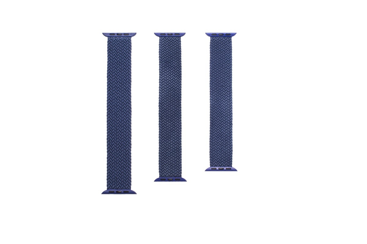 Imagem 0 de Bracelete Trançada para Apple Watch 41mm (Médio) - Navy Blue